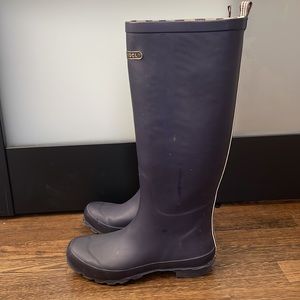 Henri Bendel Blue Rain Boots